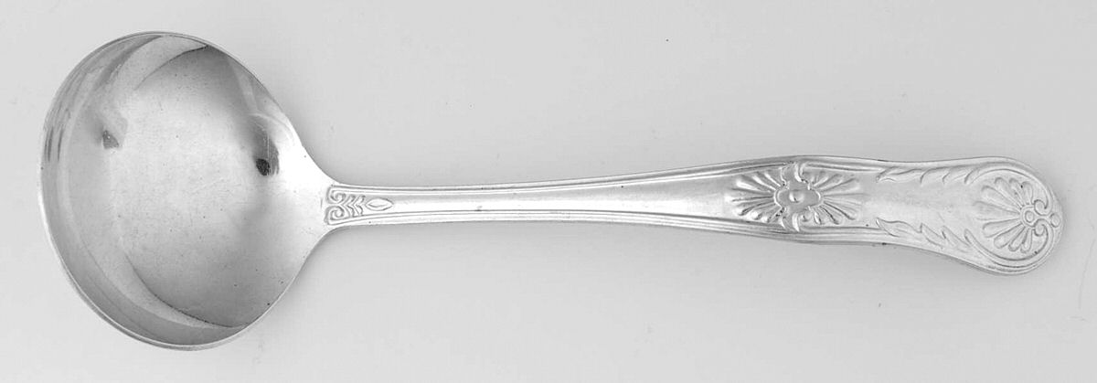 MJD4 (Silverplate) Solid Piece Cream Ladle by Masterpiece Slvp-Jap-1