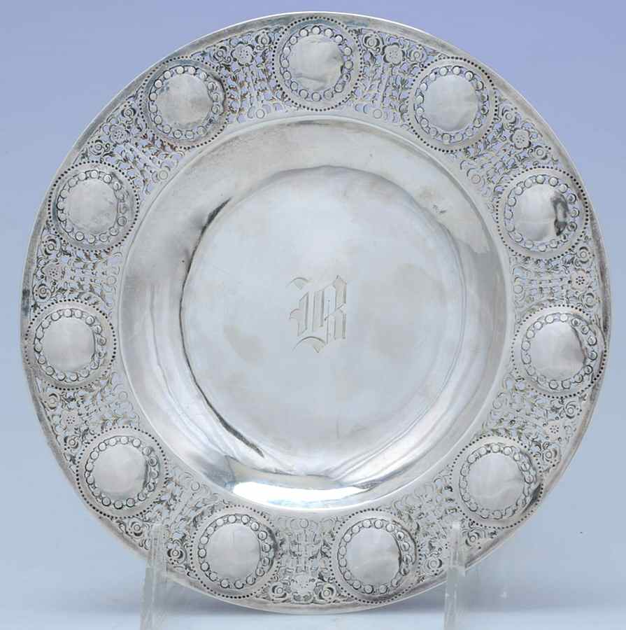 Sterling Hollowware 7" Salad Plate by Mary C. Knight-1