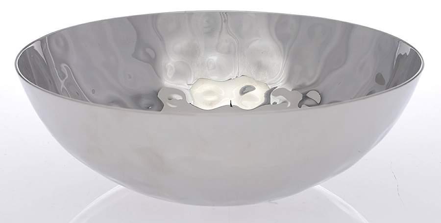 Luna (Stainless, Hollowware) 6" Round Bowl by Mary Jurek Design-1