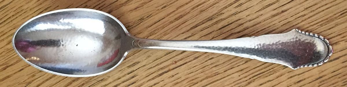 M12 (Sterling) Dessert/Oval Soup Spoon by Moe & Son-1