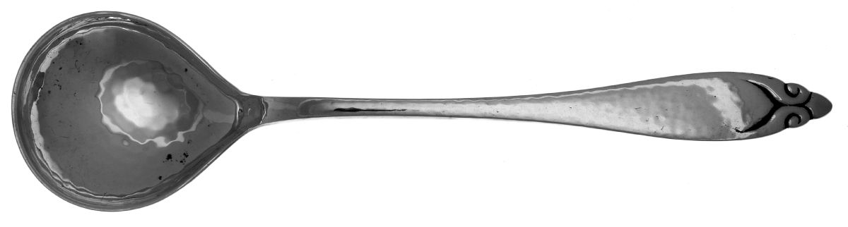 MRT4  Solid Serving Spoon by T H Marthinsen Silver-1