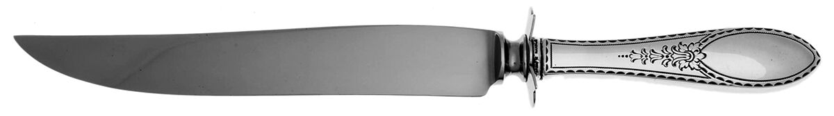 MOX4 (Sterling) Small Steak Carving Knife with Stainless Blade by H. R. Morss & Co.-1