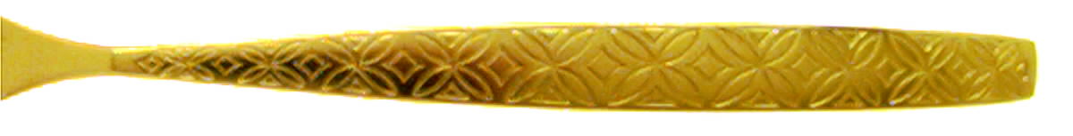 Golden Allegro (Gold Electroplate) Individual Salad Fork by Noritake Silver-1