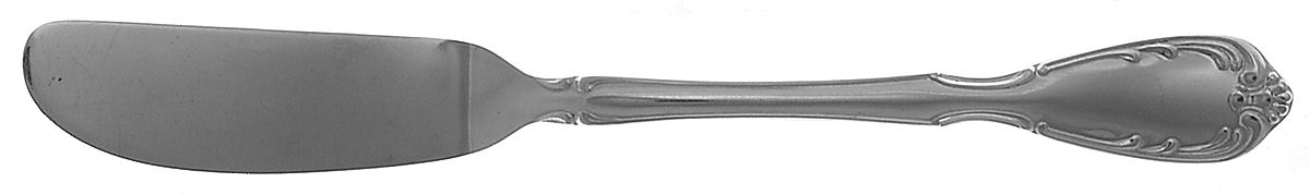 Serenade (Stainless) Flat Handle Master Butter Knife by Noritake Silver-1