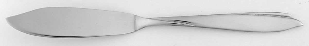 Doric (Stainless) Flat Handle Master Butter Knife by Nasco-1