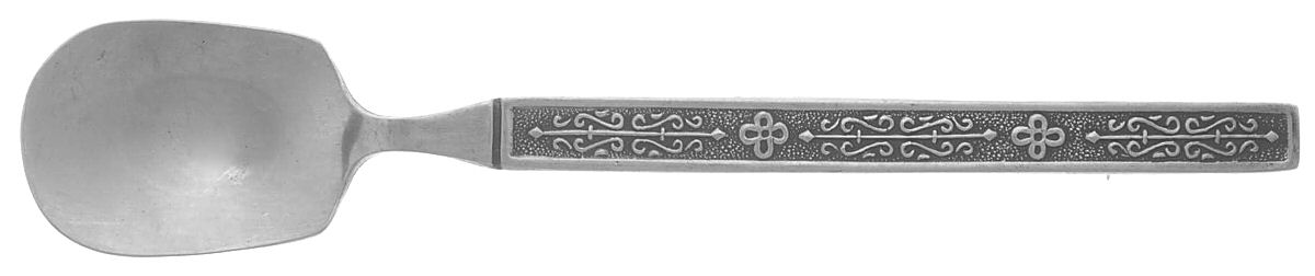 Kashmir (Stainless) Sugar Spoon by Nasco-1