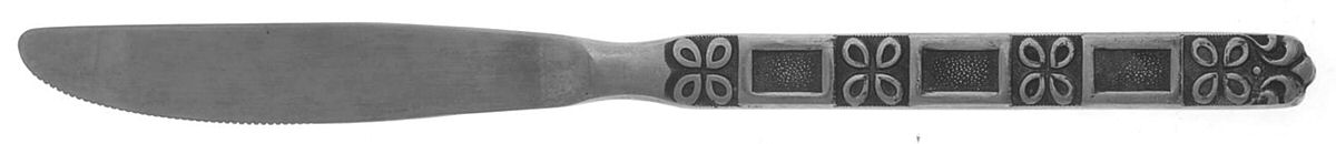 Bravissimo (Stainless) Modern Solid Knife by National Stainless-1