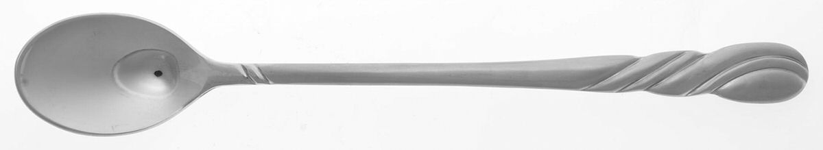 French Twist (Stainless) Iced Tea Spoon by National Stainless-1