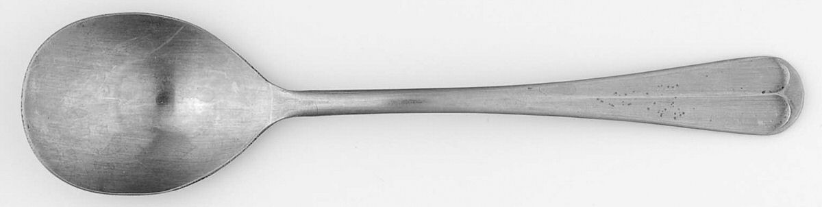 Larchmont (Stainless) Sugar Spoon by National Stainless-1
