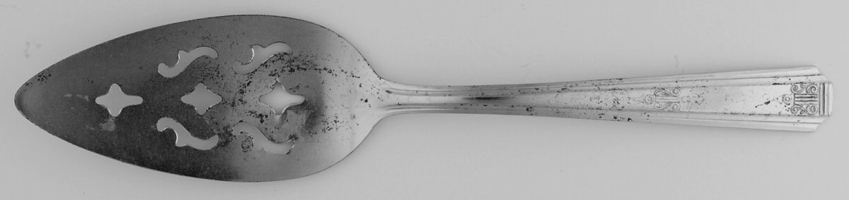 NST69 (Stainless) Pierced All Stainless Pie Server by National Stainless-1