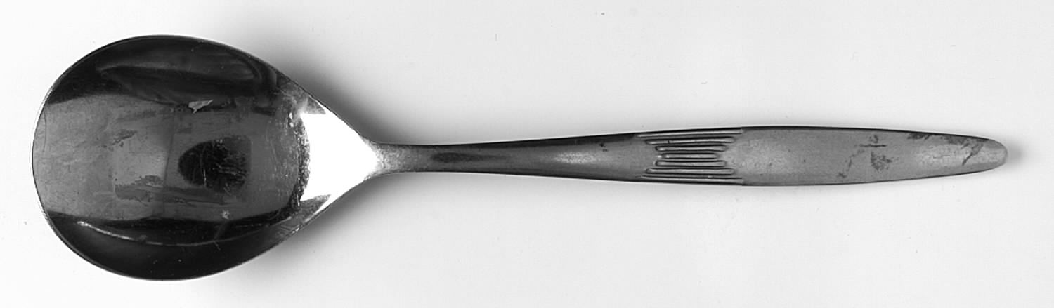Staccato (Stainless) Place/Oval Soup Spoon by National Stainless-1