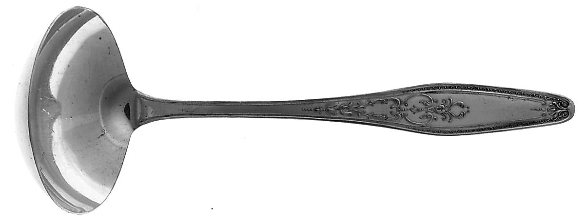 Twenty (Silverplate) Solid Gravy Ladle by National Silver Co-1