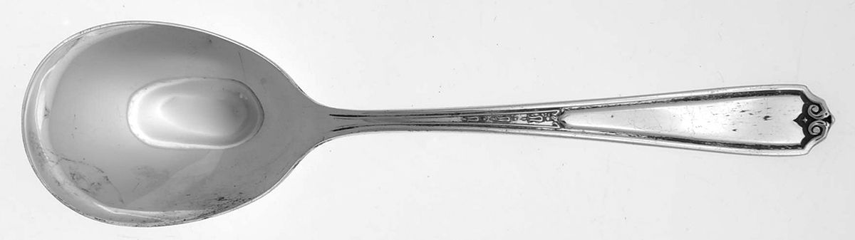 No. 1 (Sterling, 1925) Sugar Spoon by National Silver Co-1