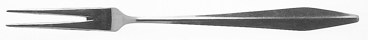 Inka (Stainless) Medium 2-Tine Cold Meat Serving Fork by Norstaal-1