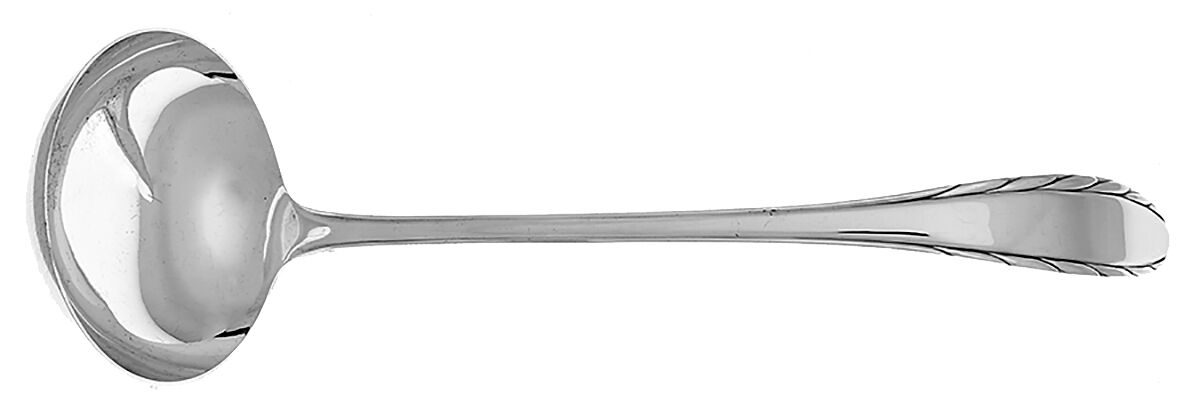 Wheat (Silverplate) Punch Ladle Solid Piece by Nakazato-1