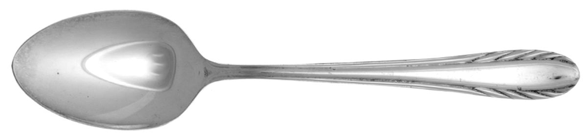 Wheat (Silverplate) Dessert/Oval Soup Spoon by Nakazato-1