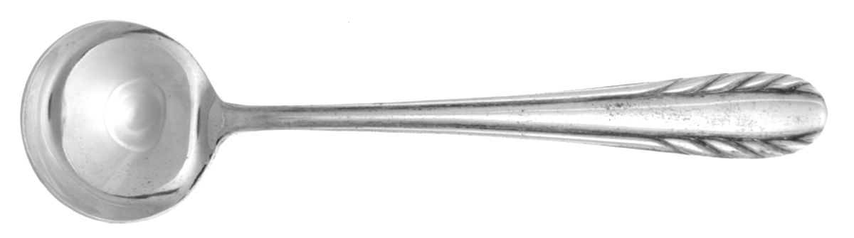 Wheat (Silverplate) Large Chocolate Spoon by Nakazato-1