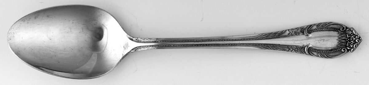 NAB2 (NICKEL) Place/Oval Soup Spoon by Nakazato-1