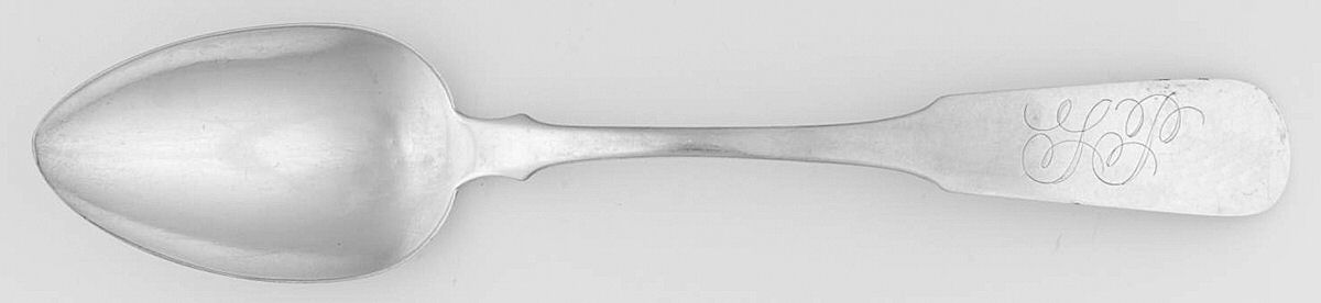 NHC2 (COIN, POINTED WINGS) Tablespoon (Serving Spoon) by Newell Harding & Co-1