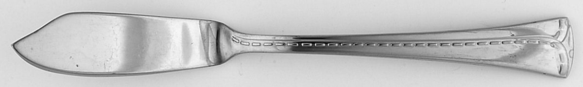 NLM1 (Stainless) Flat Handle Master Butter Knife by Nicole Miller-1