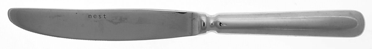 NSF2 (Stainless) Modern Solid Knife by Nest Silver-1