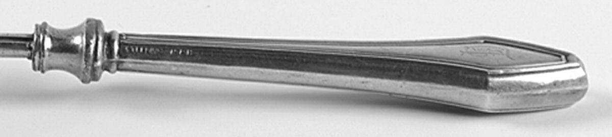 NHU3 (Sterling) Hollow Handle Gravy Ladle, Plate Bowl by Nussbaum & Hunold-1