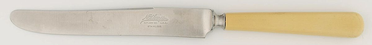 NOU1 (Stainless) New French Hollow Knife by Northampton Cutlery Co-1