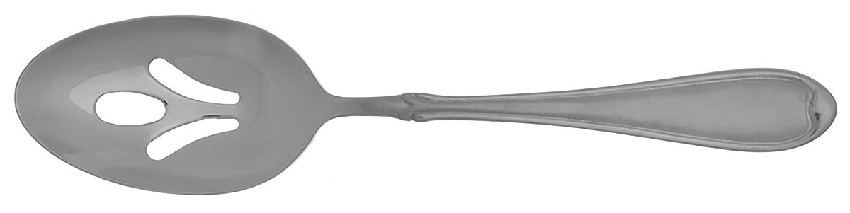 NES4 (Stainless) Pierced Tablespoon (Serving Spoon) by New Traditions-1