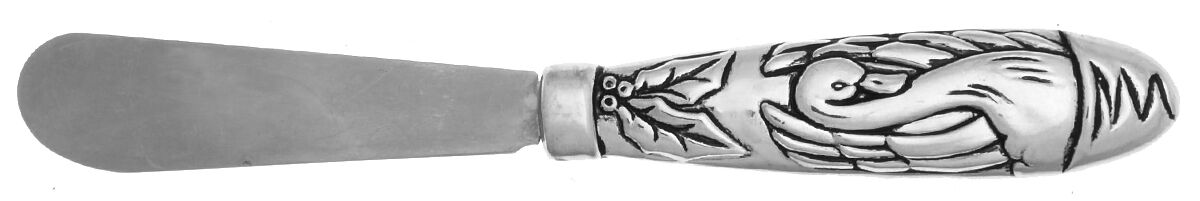 Twelve Days of Christmas (Silverplate) Individual Spreader by Neiman Marcus-1