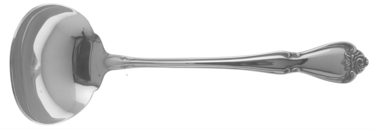 Arbor Rose-True Rose (Stainless) Solid Gravy Ladle by Oneida Silver-1