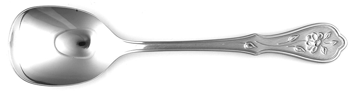 Dighton Rose (Stainless) Sugar Spoon by Oneida Silver-1