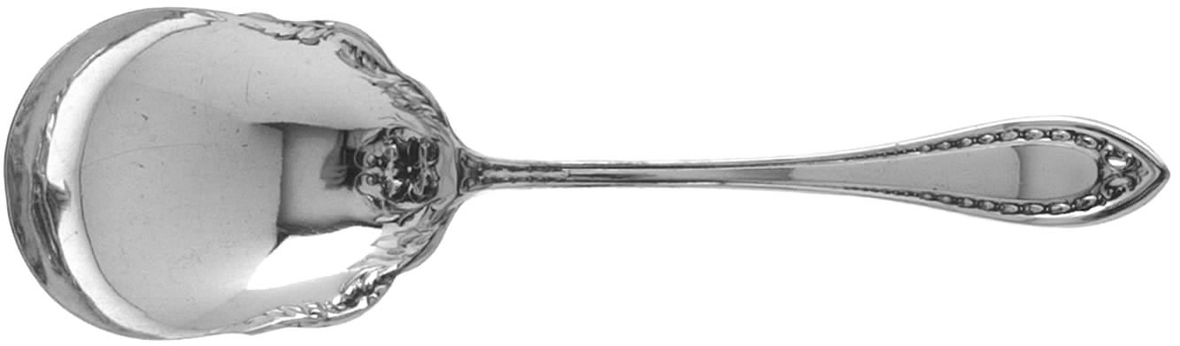 Extra Coin Silverplate Three (Silverplate) Solid Smooth Casserole Spoon by Oneida Silver-1