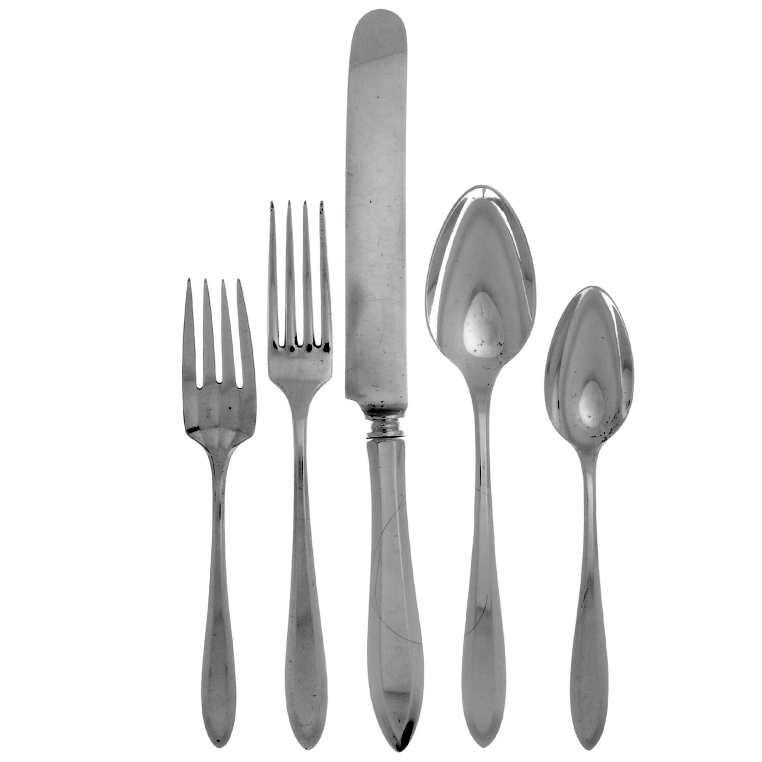 Patrician (Silverplate, 1914) 40  Piece Estate Set by Oneida Silver-1