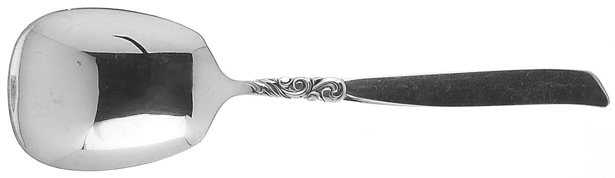 South Seas (Silverplate, 1955) Solid Smooth Casserole Spoon by Oneida Silver-1