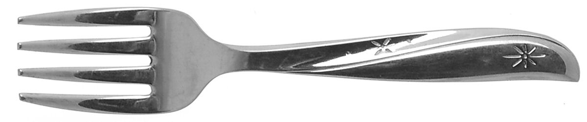 Twin Star (Stainless) Baby Fork by Oneida Silver-1