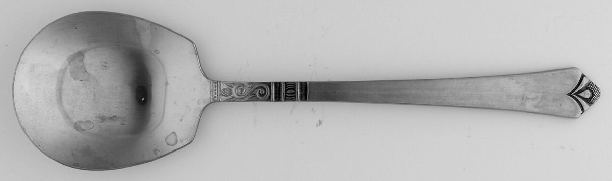 ORL31 (STAINLESS) Solid Serving Spoon by Orleans-1