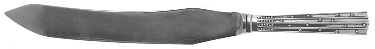 Champagne (Sterling) Small Steak Carving Knife with Stainless Blade by OV Mogensen-1