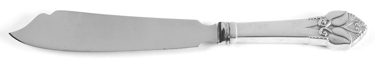 Greta (Sterling) Large Ice Cream Slicer with Stainless Blade by OV Mogensen-1