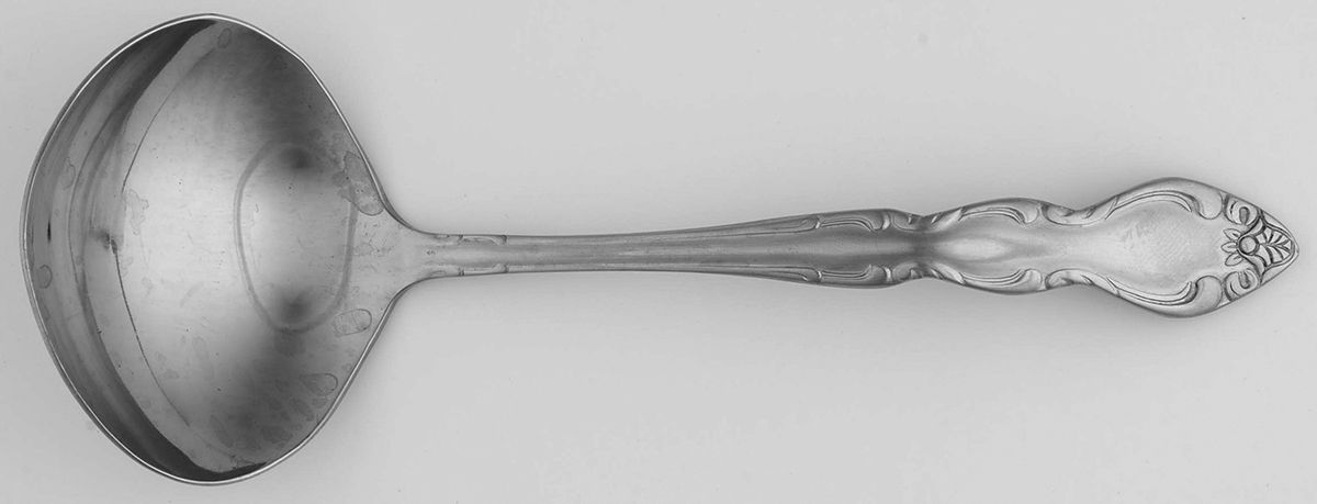 Tally Ho (Stainless) Solid Gravy Ladle by Oxford Hall-1