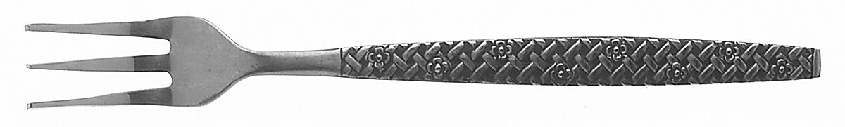 OXH16 (STAINLESS) Cocktail/Seafood Fork by Oxford Hall-1
