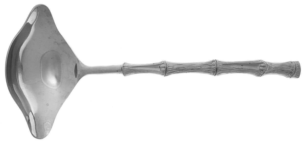 Jade (Stainless) Solid Gravy Ladle by Oxford Hall-1