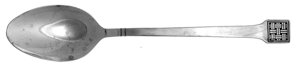 Basketville (Stainless) Place/Oval Soup Spoon by Oxford Hall-1