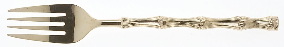 Gold Jade (Gold Electroplate) Individual Salad Fork by Oxford Hall-1
