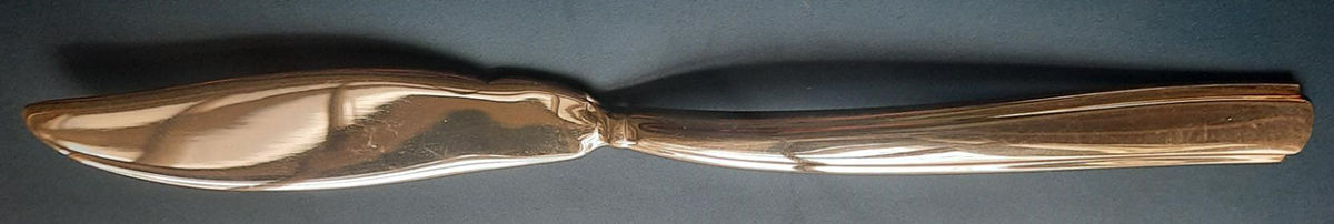 Rendition (Silverplate) Individual Solid Fish Knife by Oneida Silver-1
