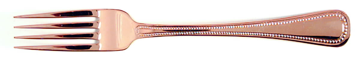 Golden Patrician (Gold Electroplate) Fork by Oneida Silver-1