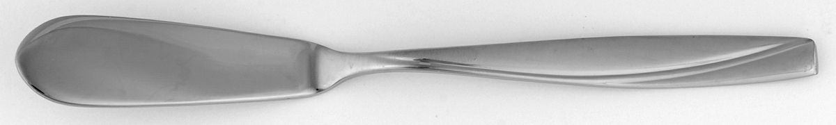 Camlynn Cleo (Stainless) Flat Handle Master Butter Knife by Oneida Silver-1