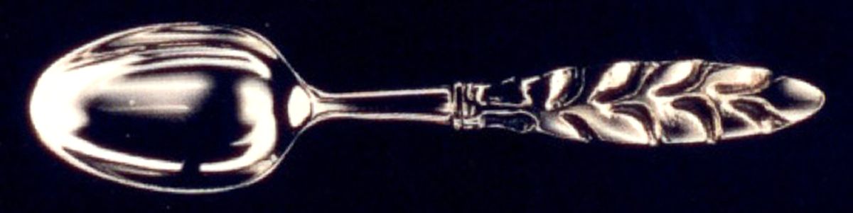 Corail des Jardins (Silverplate) Place/Oval Soup Spoon by Objet Insolite-1