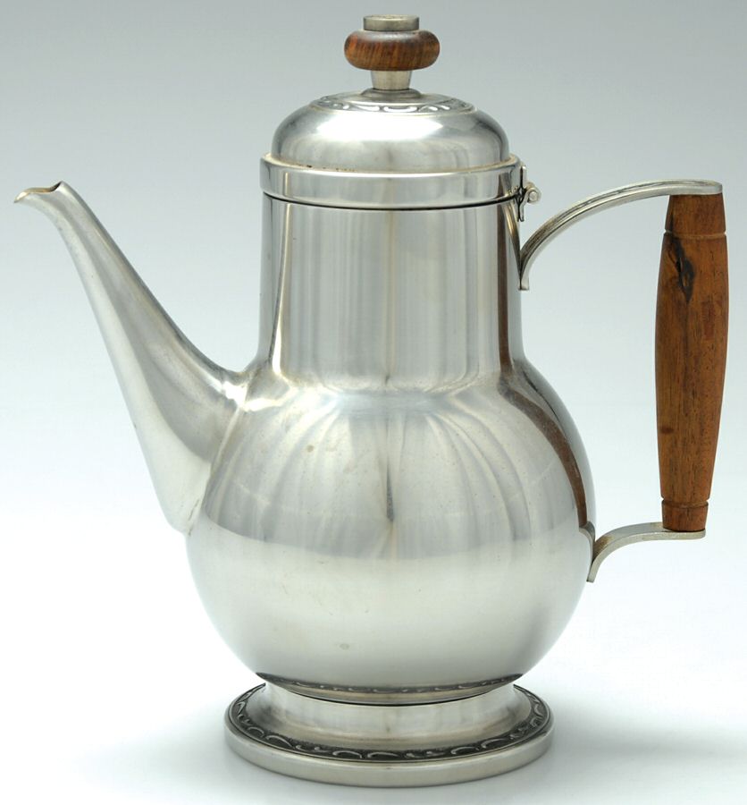 OHS362 (Stainless, Hollowware) Coffee Pot by Oneida Silver-1