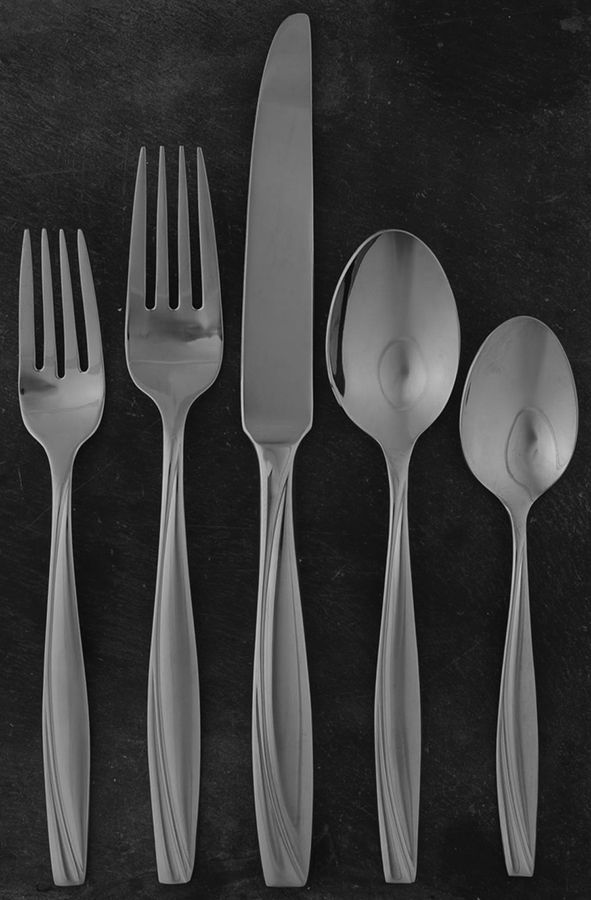 Camlynn Mirror Cleo (Stainless) 5 Piece Place Setting by Oneida Silver-1