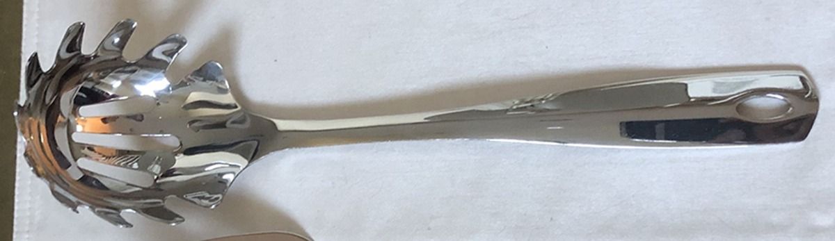 OHS435 (Stainless) Solid Pasta Server by Oneida Silver-1